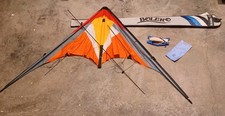 Aquilone acrobatico BOLERO 2006 made in Germany buone condizioni rosso, arancione, giallo, grigio
