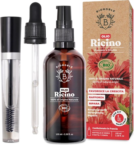 Olio ricino bio kit - olio, ricino 