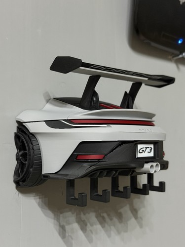 Portachiavi muro porsche gt3 - portachiavi,