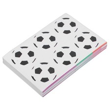 Adesivi da calcio rotondi per computer portatile da valigia da 300 pezzi