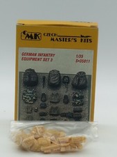 CMK S35011 - German Infantry Equipment set 3 scale resin figures- 1:35