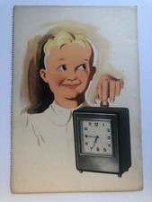 Cartolina Pubblicitaria Istituto Assicurazioni Agenzia Generale bambino c9