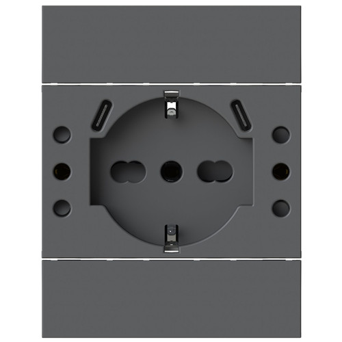 Modulo 4box schuko prese - schuko,,
