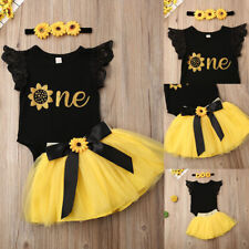 3PCS Baby Girls 1st Birthday