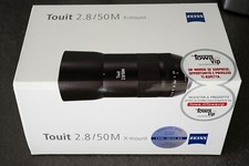 Zeiss Touit 2.8/50 M x-mount per Fuji - Mai usato - Garanzia Fowa Italia