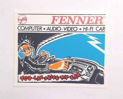 Vecchio adesivo old sticker - /,
