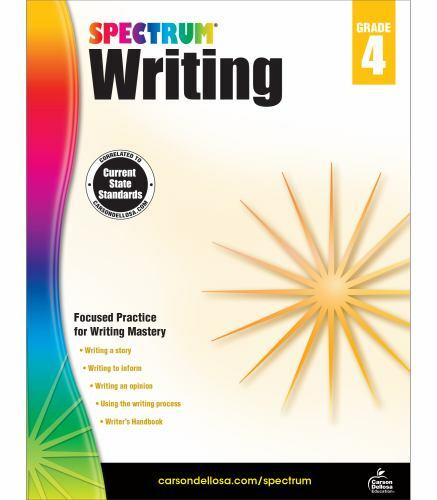 Spectrum writing grade 4 - spectrum, writing,
