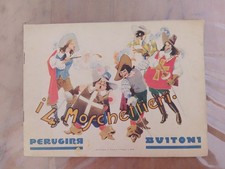 Album "I 4 Moschettieri" Perugina Buitoni