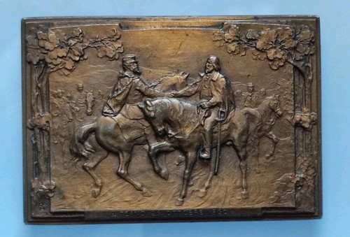Medaglia placca tiro segno - tiro, a