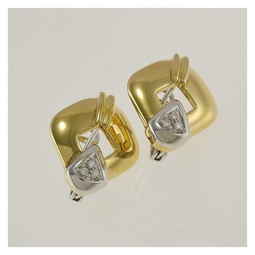 Orecchini damiani oro - in,