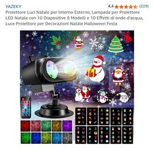 Proiettore Luci Natale YAZEKY