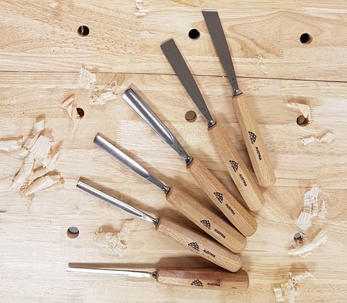 Set scalpelli legno - set,