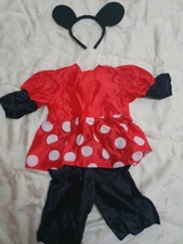 Vestito Carnevale bambino Minnie Walt Disney 1 / 2 anni Usato solo 2 volte