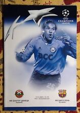 Programmi Shakhtar Donetsk - Barcellona 2004, prima partita di Messi in comp europea