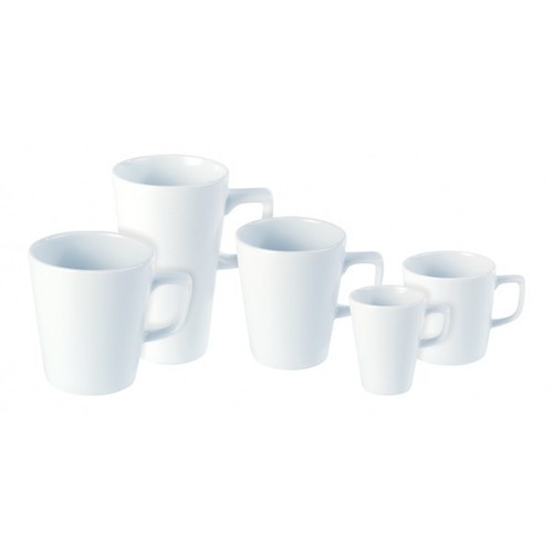 Tazze latte porcelite bianco - tazze,