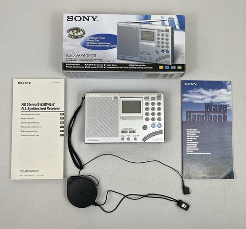 Sony icf sw7600gr stereo - stereo, sw