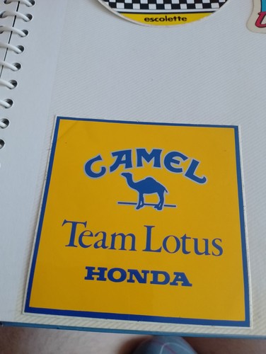 Adesivo camel team lotus - adesivo, honda