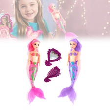 Bambola sirena magica coda - ,
