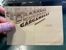 GARGANELLI via santo stefano Bologna-pasticceria drogheria anni 30 cartolina