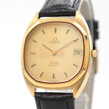 Vintage anni 70 [Ecc+5] OMEGA De Ville Cal.1332 196.0144 Oro Uomo dal GIAPPONE Z018