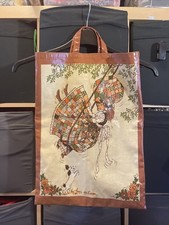 Borsa vintage Hollie Hobbie in stoffa ad olio