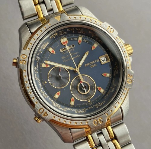 Seiko world timer - seiko,