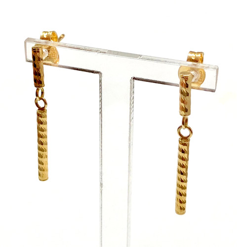 Orecchini oro 18kt - 18kt, pendenti