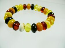 Bracciale dischi ambra colori