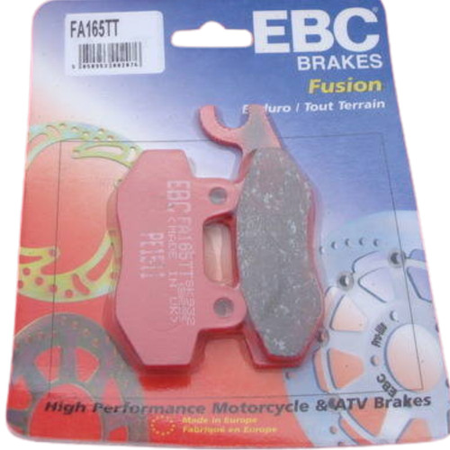 Pastiglie freno fa165tt ebc - pastiglie,