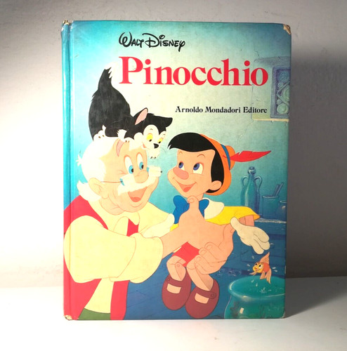 Pinocchio walt disney libro - pinocchio,