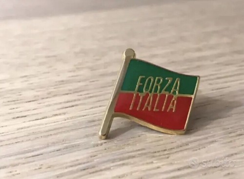Spilla forza italia - forza, berlusconi