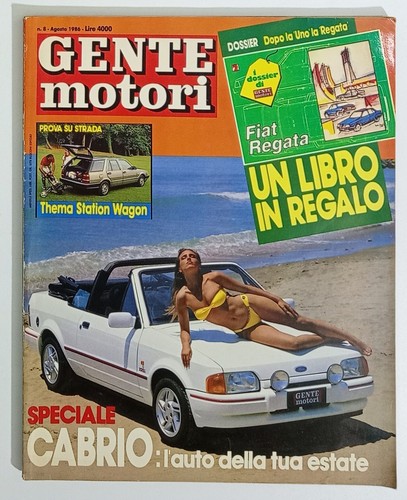 I104454 gente motori 1986 - motori,