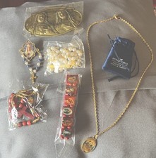 Kit N. 8 Oggetti Religiosi Nuovi- Come Da Foto