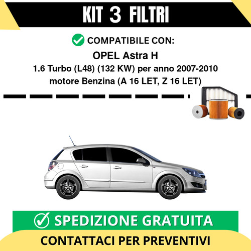 Kit filtri risparmio per - 3,