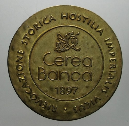 Medaglia banca cerea bronzo - medaglia,