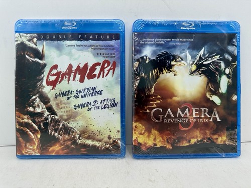 Gamera 3 bluray lot - gamera, 2,3