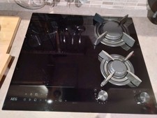 Serie 8000 Piano Cottura Misto Gas & Induzione 4 Fuochi Da Incasso HF704163NB, 6