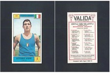 Figurina Campioni Sport 1969-70 N.91 Visini Atletica Nuova Valida ▓