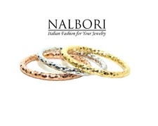 tre fedi anelli donna argento