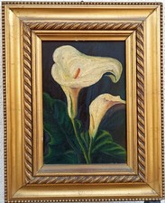 ANTICO QUADRO CALLE OLIO SU