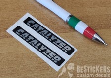 2 adesivi catalyzer argento