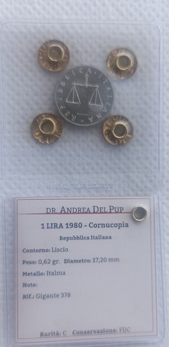 Lira 1980 fdc - 1,