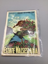 A.MUSATI CARTOLINA D’EPOCA NON VIAGGIATA 1948 ESTATE VALSESIANA 