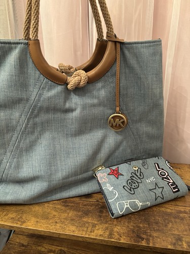 Borsa michael kors - michael, denim