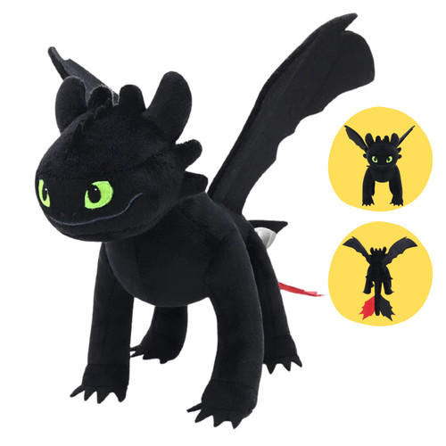 Peluche vivo sdentato