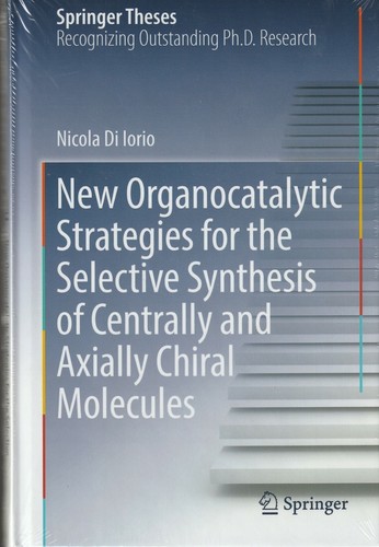 New organocatalytic strategies - organocatalytic,