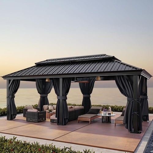 Tettoia gazebo rigida - gazebo,