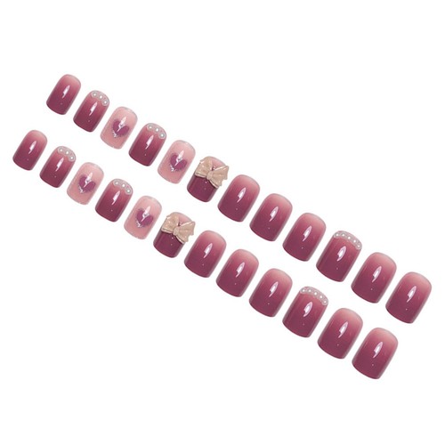 24pz press nails donna - press, on