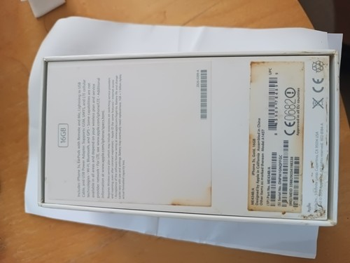 Apple iphone 16gb oro - apple,
