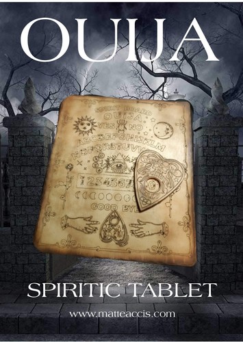 Tavola ouija artigianale - tavola,